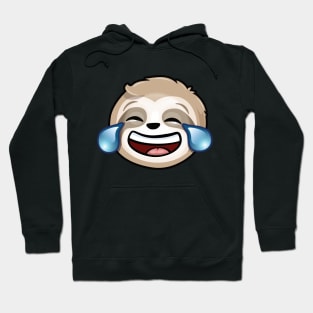 Funny Sloth laughing out loud Hoodie